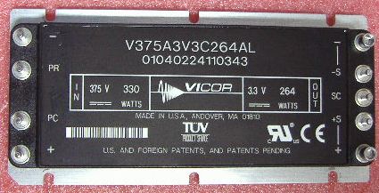 VICOR电源模块V375A3V3C264AL