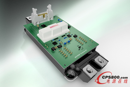 赛米控展示首个直接压接安装的IGBT驱动器_一