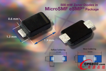 VishayƳóСߴMicroSMF eSMP®װ׸ϵѹ