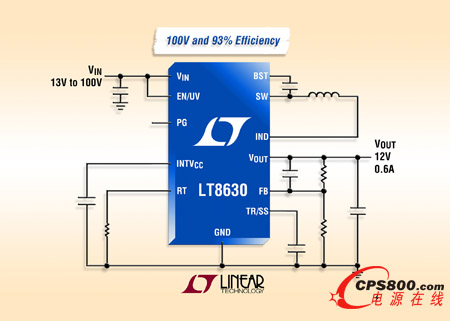 凌力尔特公司推出同步降压型开关稳压器LT8630
